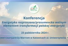 Konferencja PIE nt. „Energetyka rozproszona/prosumencka ważnym elementem transformacji polskiej energetyki”