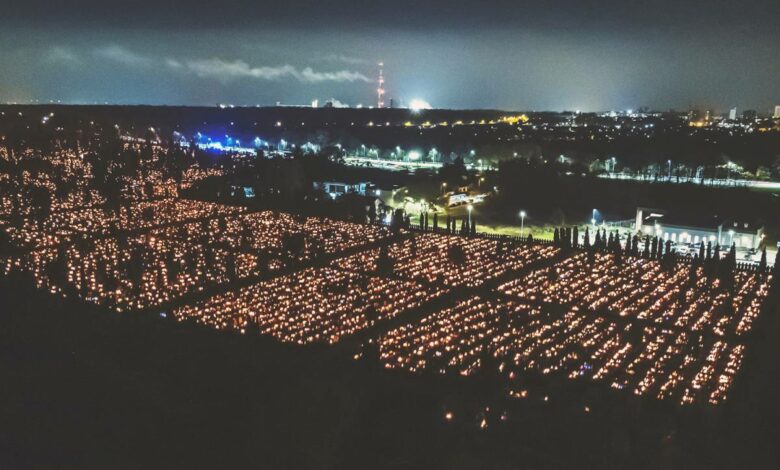 Wszystkich Świętych. Organizacja ruchu w Tychach/fot.UM Tychy