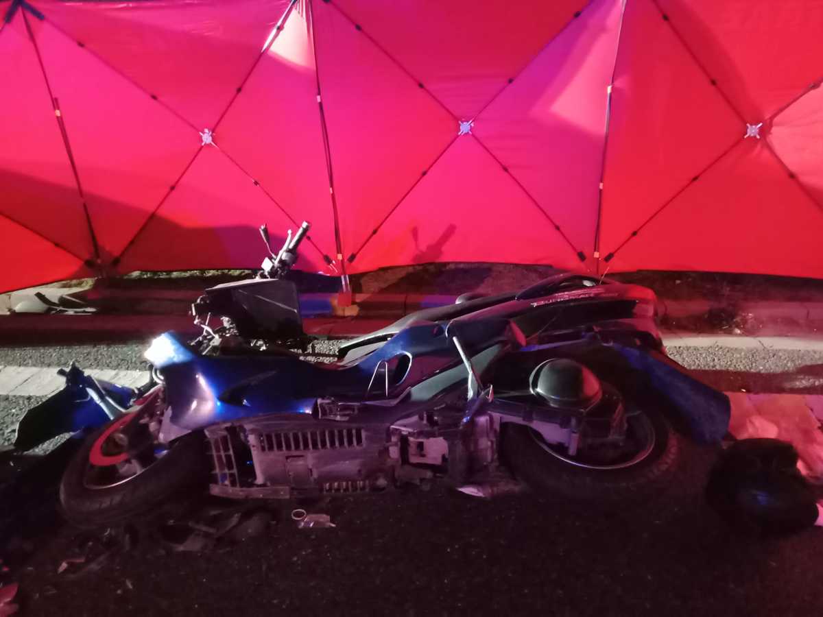 Motocyklista zderzył się z bmw. Nie żyje/fot.Policja Podkarpacka