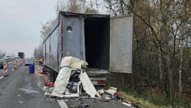 Śmiertelny wypadek na S1. Utrudnienia w kierunku Mysłowic/fot.Śląska Policjafb