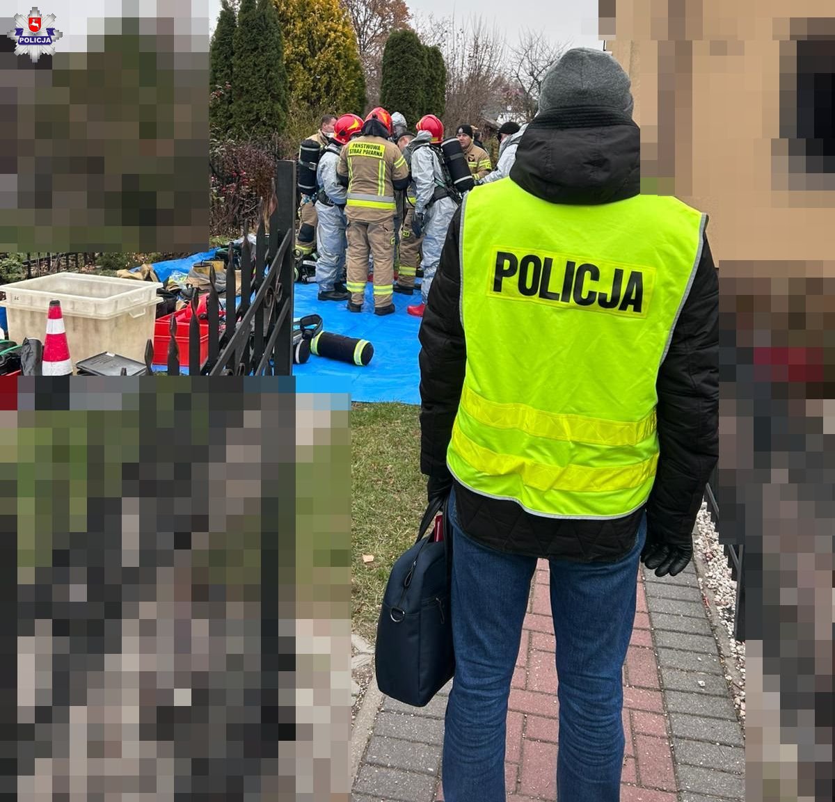 Rodzinna tragedia. Nie żyje dziecko, cztery osoby w szpitalu/fot.Policja Lubelska