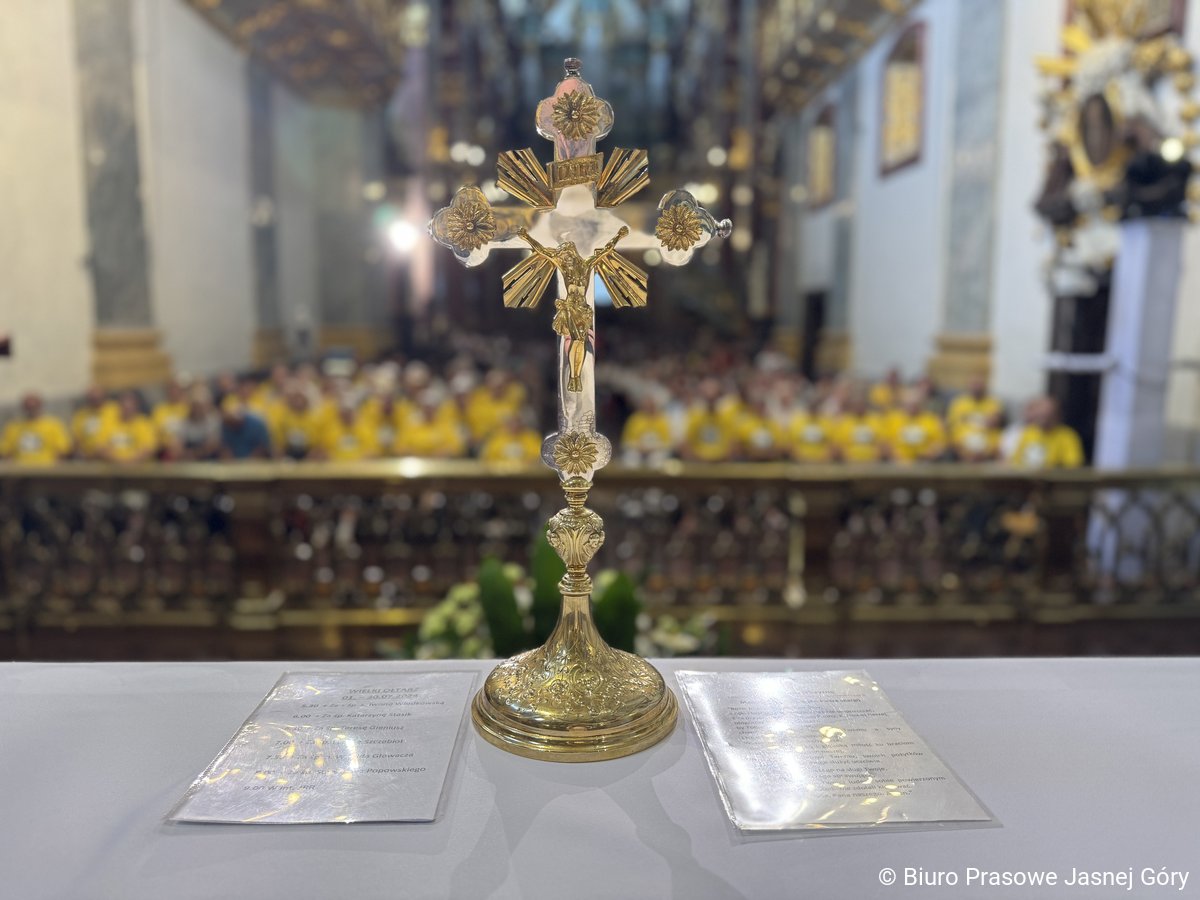 Bezdomni idą na Jasną Górę/fot.Biuro Prasowe Jasnej Góry