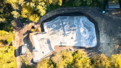 Rybnicki skatepark na finiszu/fot.UM Rybnik