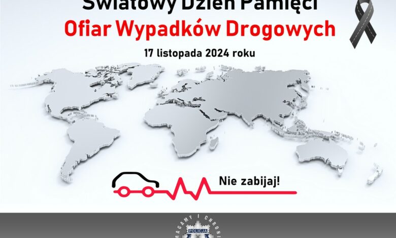 Światowy dzień wypadków drogowych