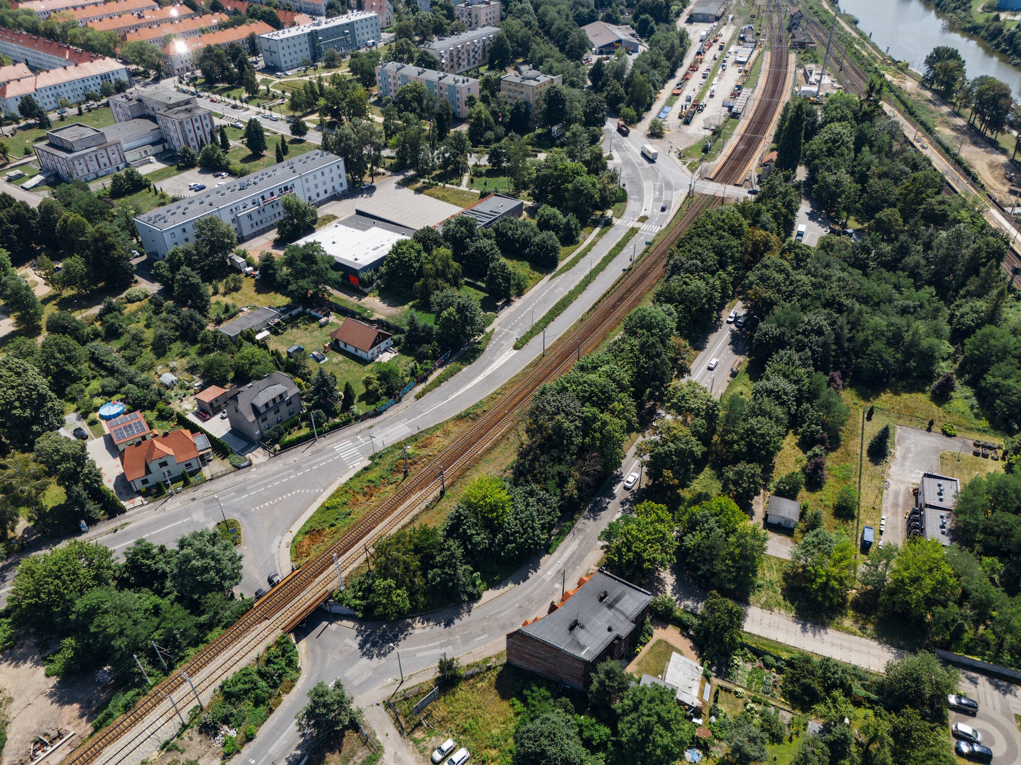 Gliwice: Wielka przebudowa w Łabędach/fot.UM Gliwice