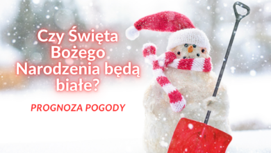 Prognoza pogody na święta Bożego Narodzenia