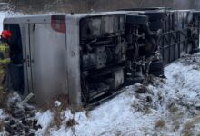 autobus w rowie Bieszczady