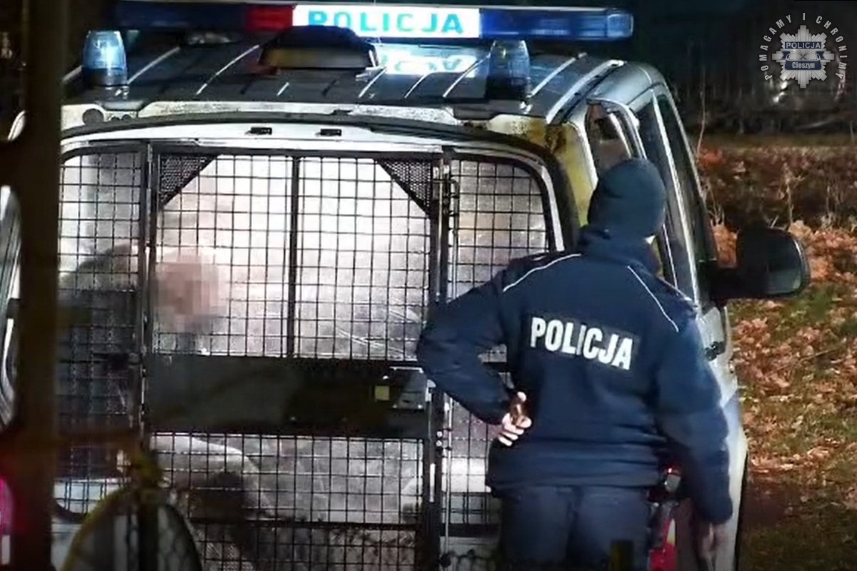 Złodziej Ustroń zatrzymany przez Policjantów