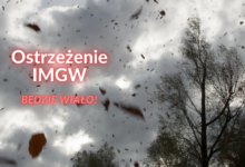 Ostrzeżenie IMGW wiatr