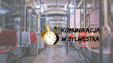 komunikacja w sylwestra