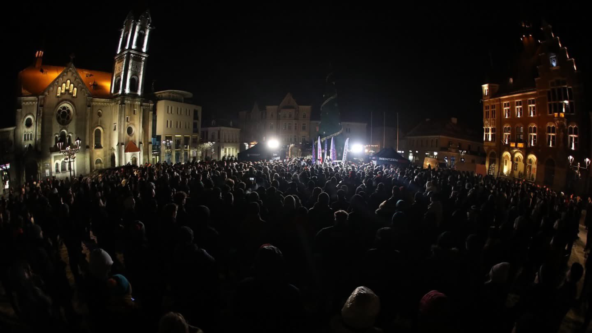 Sławomir Mentzen w Tarnowskich Górach