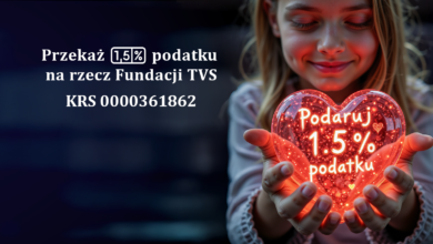 1,5% dla fundacji TVS