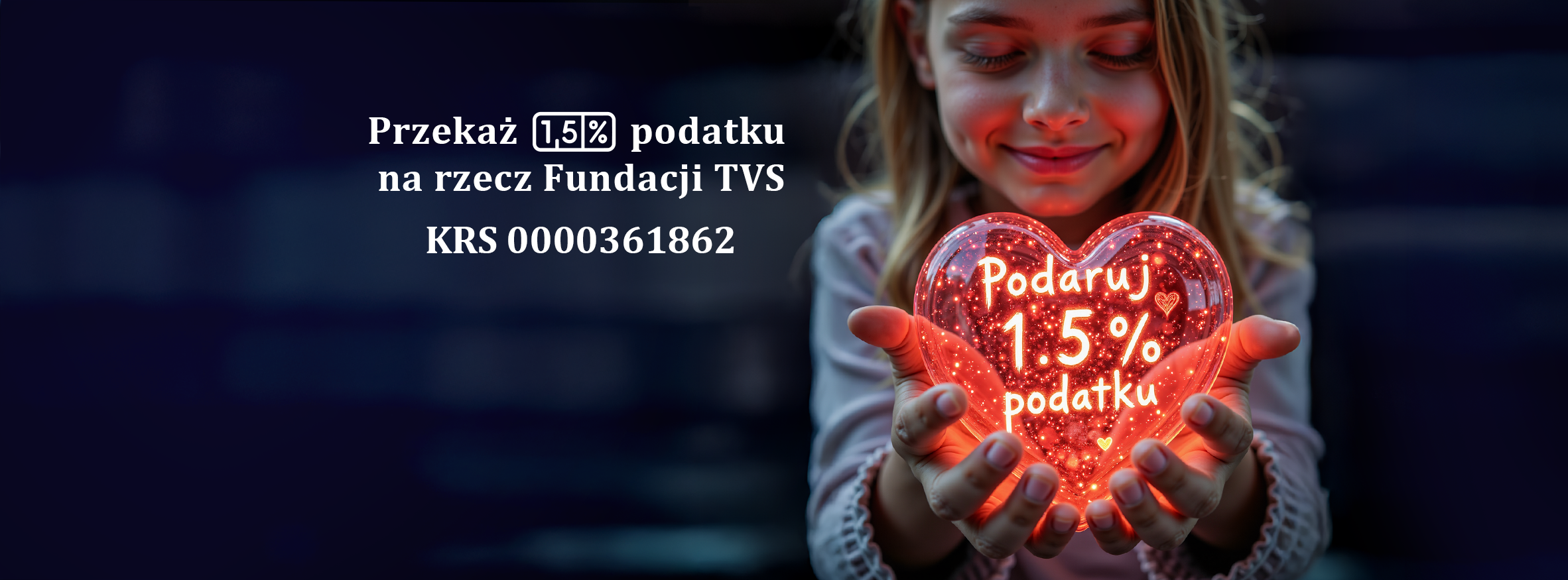 1,5% dla fundacji TVS