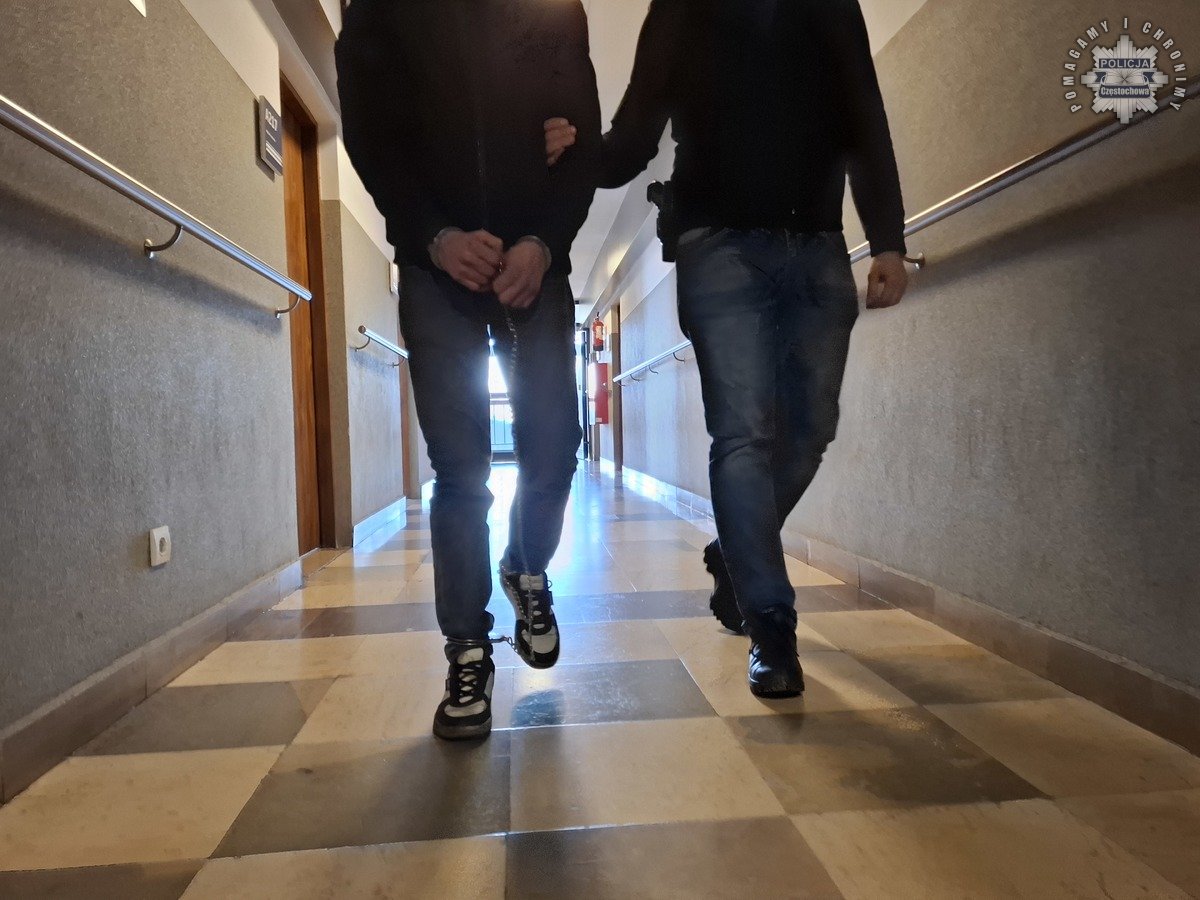 atak nożem w Częstochowie