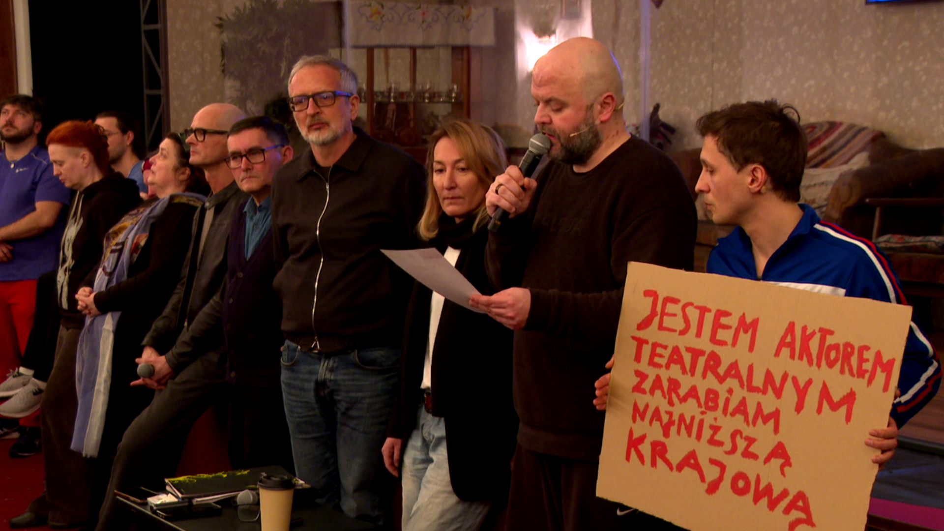 Aktorzy Teatru Śląskiego protestują przeciwko najniższym wynagrodzeniom. „Za najniższą krajową nie możemy i nie chcemy już pracować”