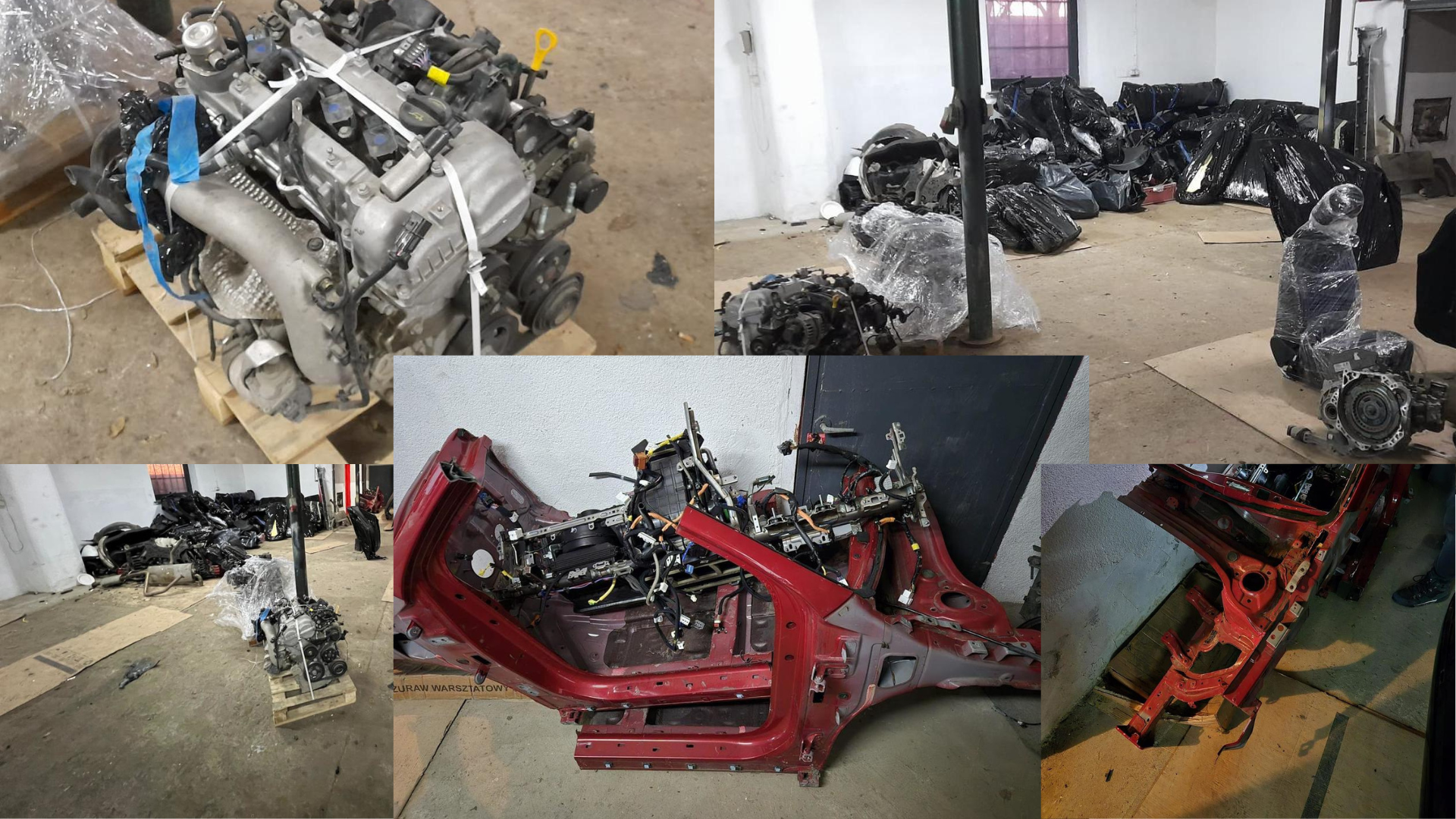 Dziupla złodziei samochodów