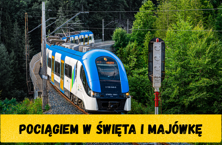 Tańsze przejazdy pociągami w święta i majówkę