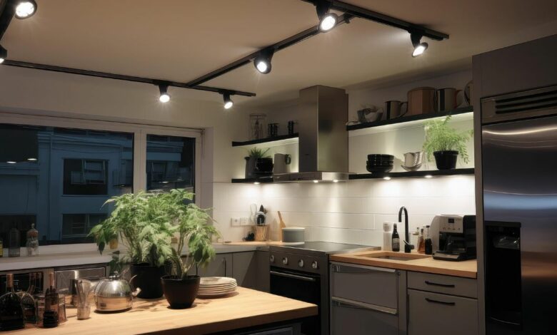 oświetlenie kuchni