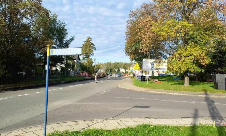 tymczasowa organizacja ruchu Wodzisław Śląski skrzyżowanie dwóch ulic