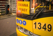 zmiana trasy autobus