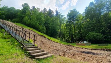 remont skoczni narciarskich w Bystrej