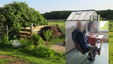 włamanie na ogródki działkowe