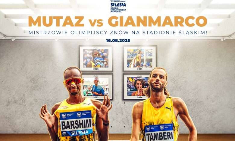 Diamentowa Liga 2025 dwaj biegacze
