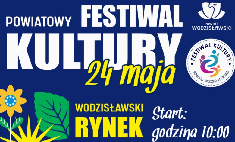 Festiwal Kultury Powiatu Wodzisławskiego plakat