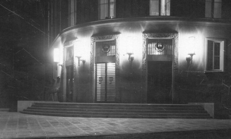 modernizm Bielsko-Biała front kamienicy