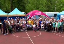 Uniwersytecki Dzień Sportu Tychy 2025 zdjęcie grupowe uczestników