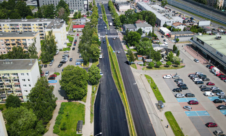 Częstochowa remont ul. Wały Dwernickiego