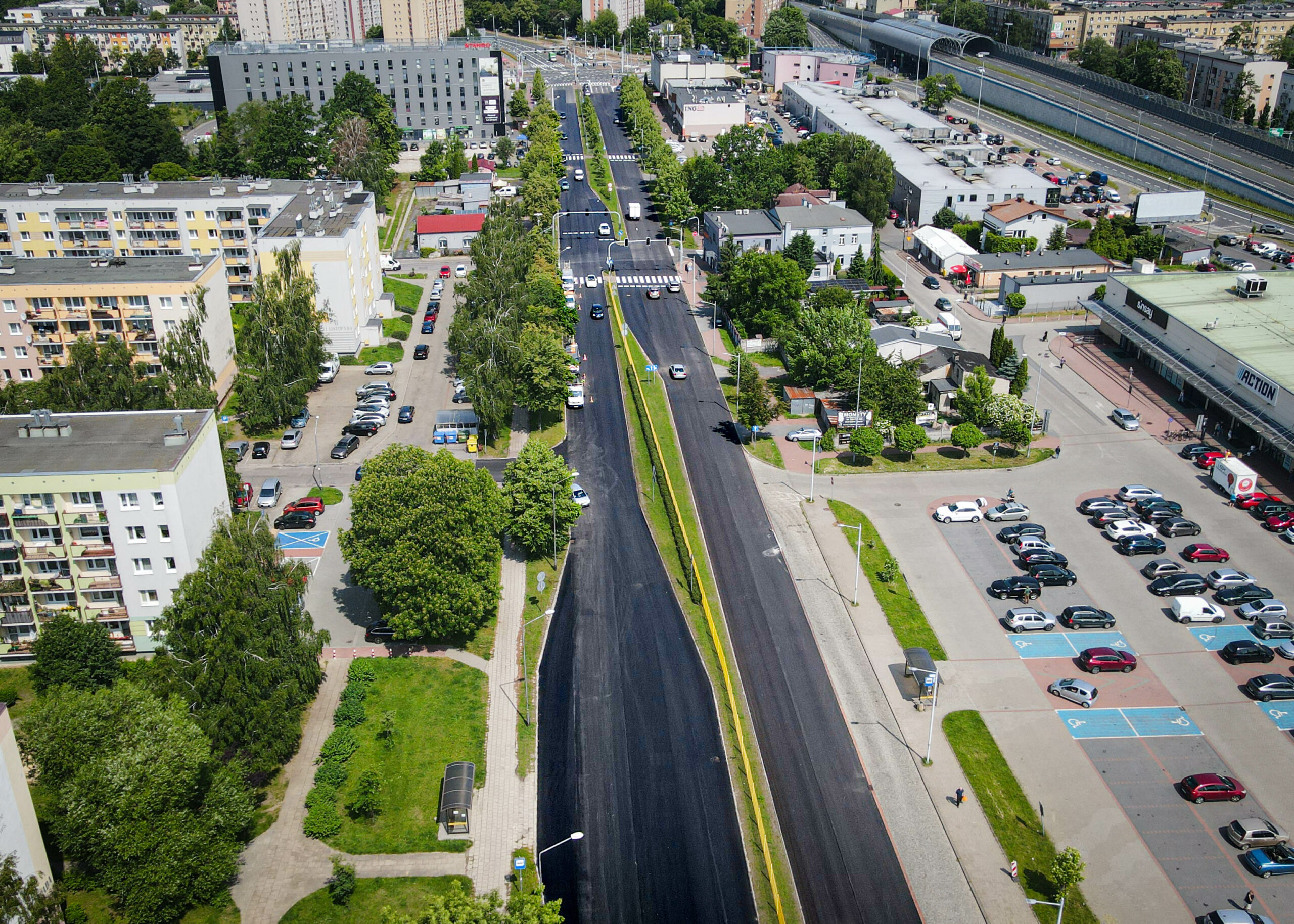 Częstochowa remont ul. Wały Dwernickiego