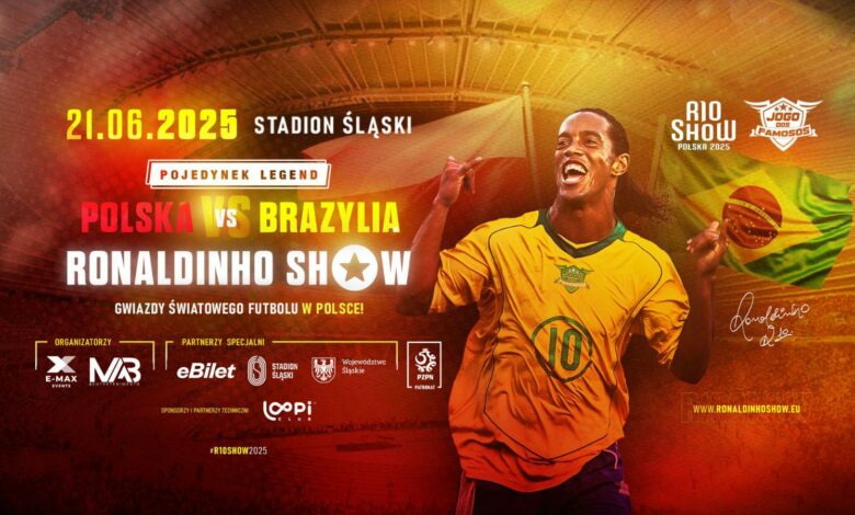 „Ronaldinho Show Polska 2025” Stadion Śląski