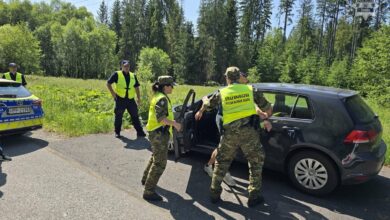 Ucieczka Słowaków przed policją zakończona spektakularnym zatrzymaniem w Zwardoniu