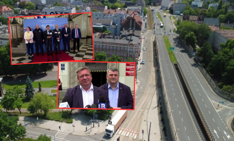 Chorzów estakada wojewoda i pis