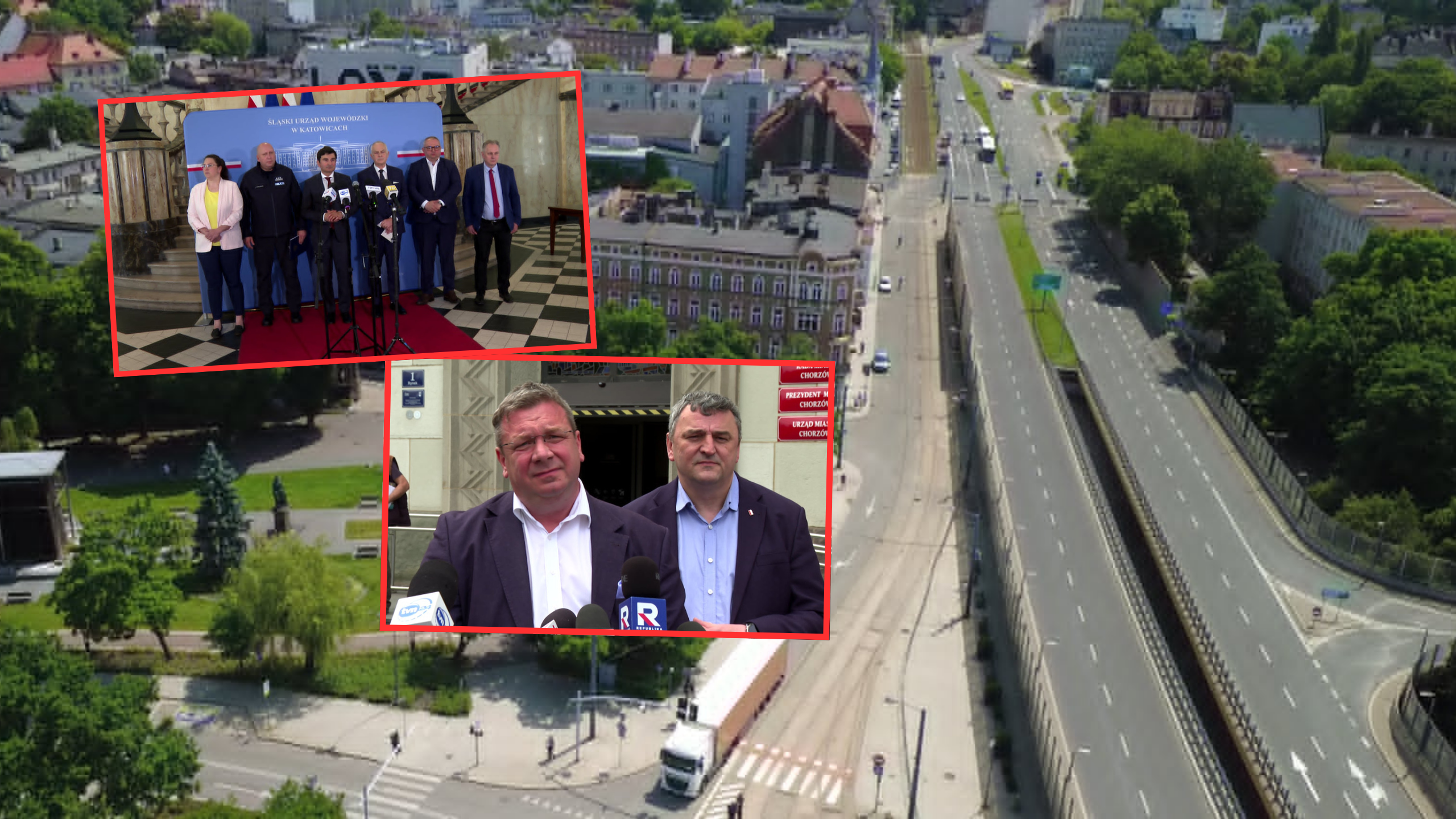 Chorzów estakada wojewoda i pis