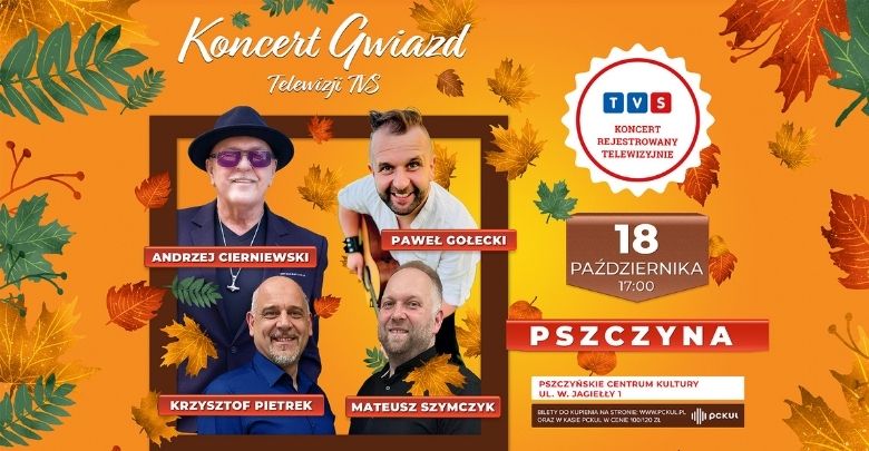 Koncert TVS w Pszczynie