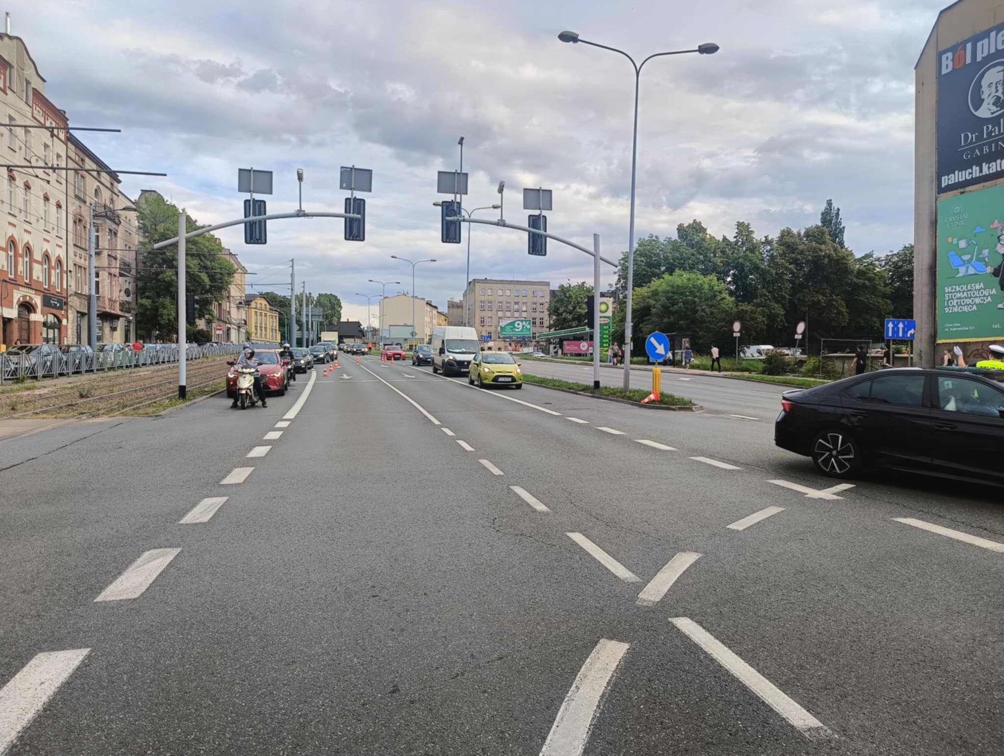 Zamknięcie estakady w Chorzowie