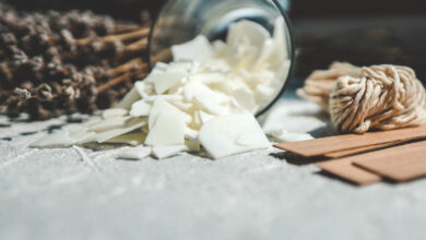 wosk sojowy do świec