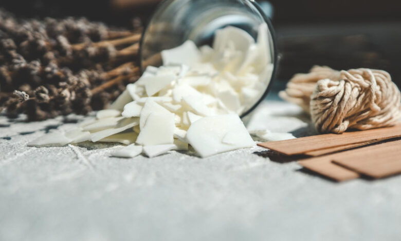 wosk sojowy do świec