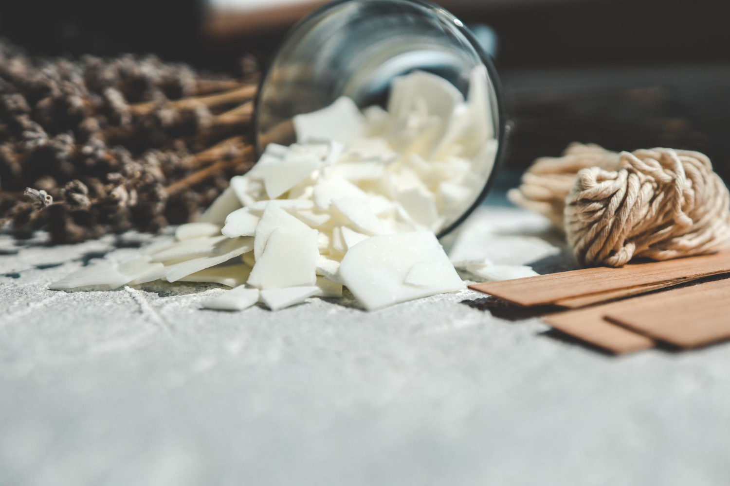 wosk sojowy do świec