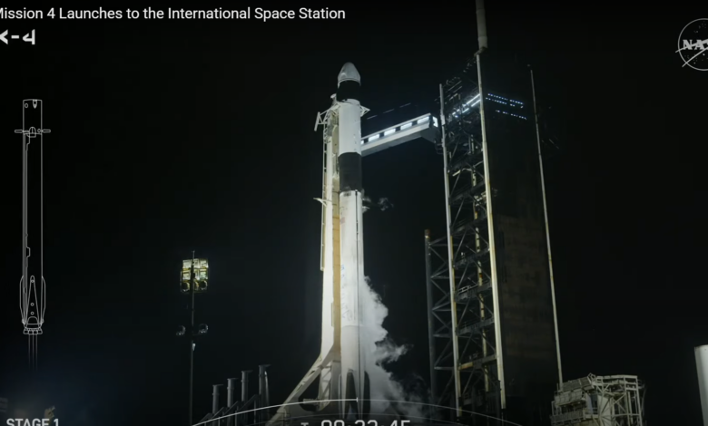 Rakieta z polakiem leci w kosmos