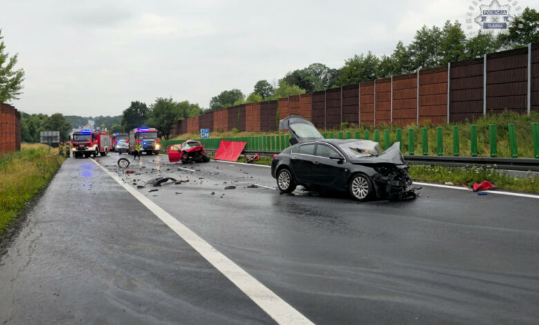 śmiertelny wypadek s52 nielsko-biala