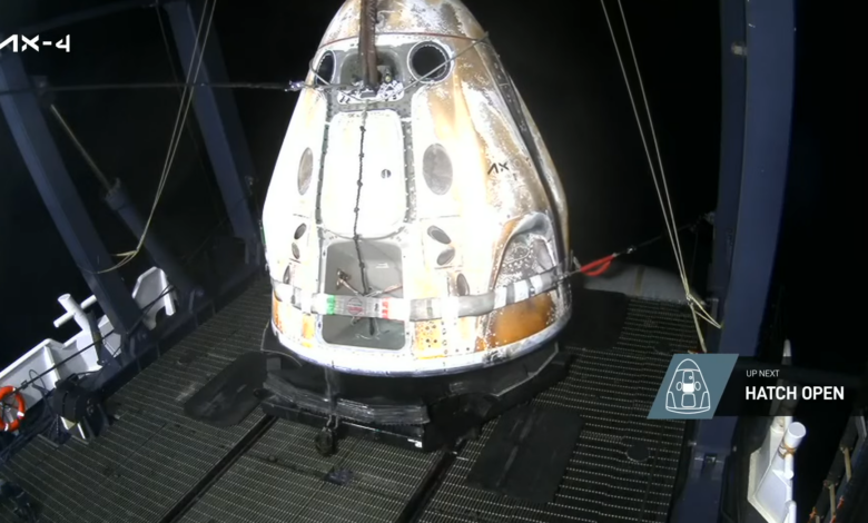 lądowanie polskiego astronauty 2025