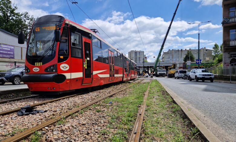 Tramwaj na lini numer 45