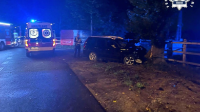 wypadek karetka policja