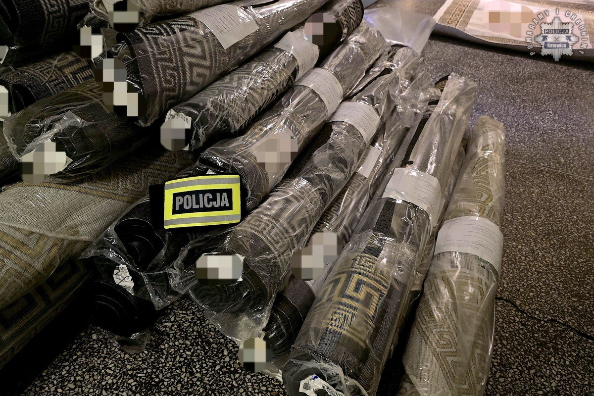 Luksusowe dywany… z oszustwem w tle! Policja przejęła towar za 7 milionów złotych!