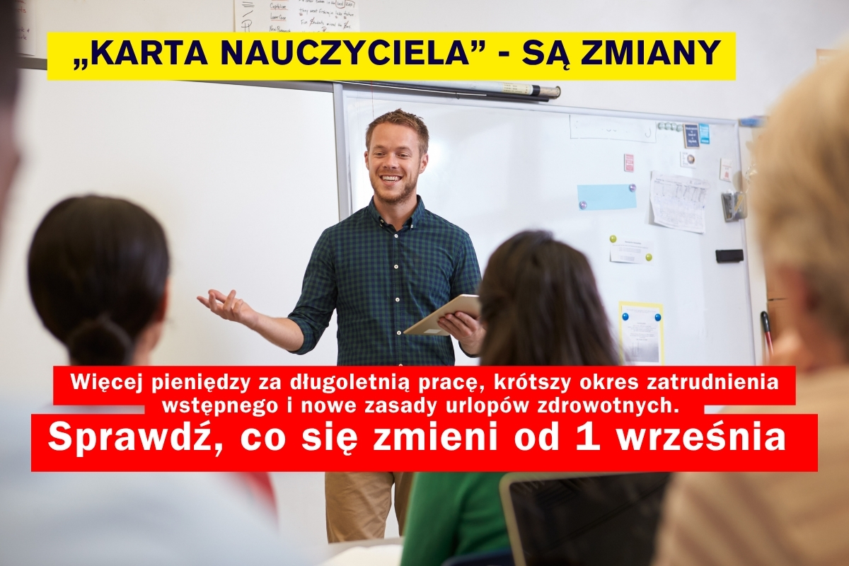 Rewolucja w Karcie Nauczyciela. Rząd przyjął projekt ustawy – oto wszystkie zmiany, które czekają nauczycieli