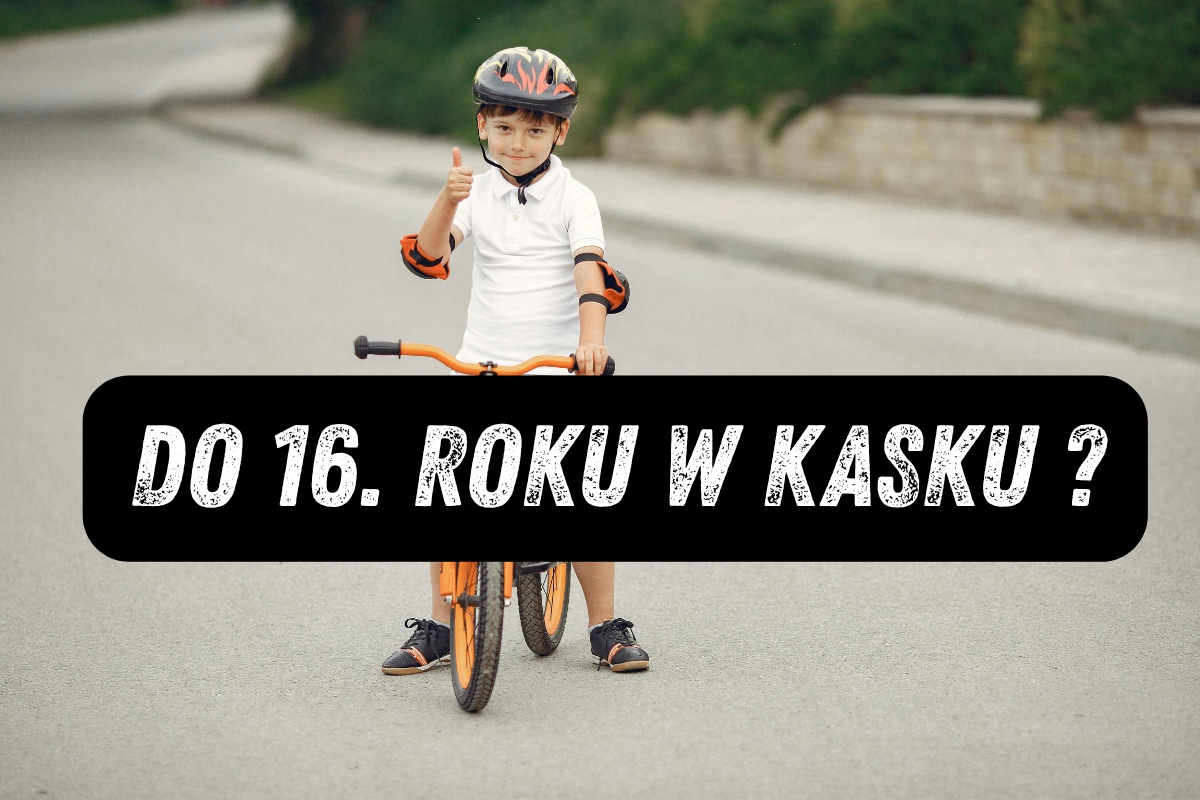 Obowiązkowe kaski dla dzieci do 16. roku życia! Nowe przepisy już w drodze