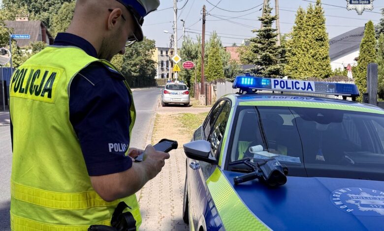 kontrola prędkości Śląsk